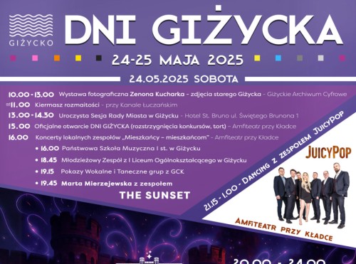 Dni Giżycka 2025 | 24-25 MAJA