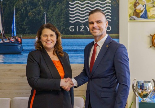 Delegacja z Trok w ramach realizacji wspólnego projektu