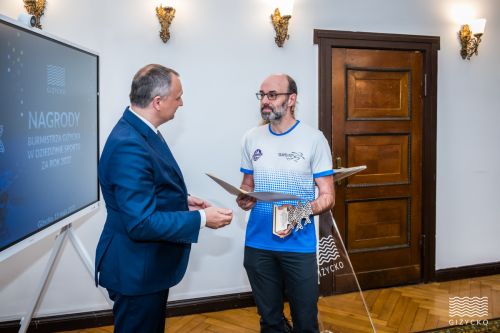 Nagrody Burmistrza w dziedzinie SPORTU_15 maja 2023 r. | gizycko.pl/ Fotografia Tomasz Karolski